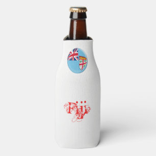 Fiji Fijian Flag Bottle Cooler