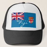 Fiji fijian flag souvenir hat
