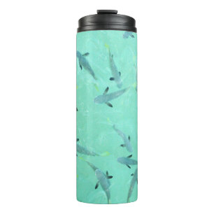 Fiji fish swimming in clear blue water thermal tumbler