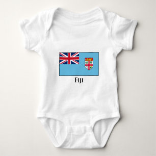 Fiji Flag Baby Bodysuit