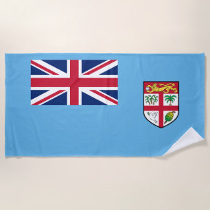 Fiji Flag Beach Towel