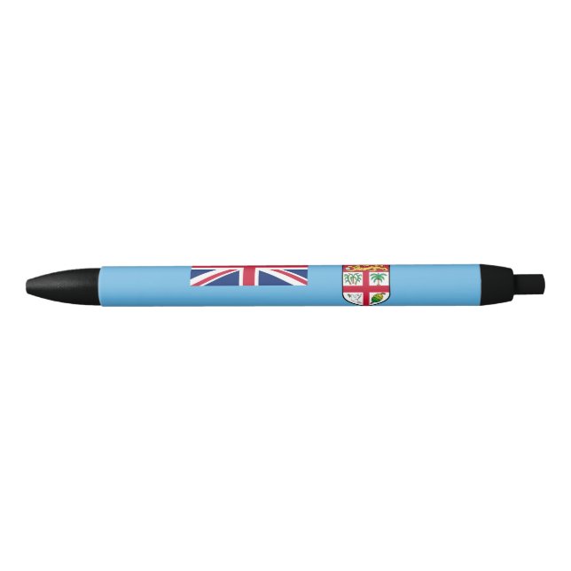 Fiji Flag Black Ink Pen (Front)