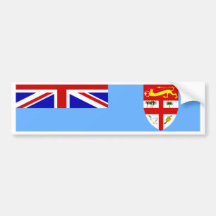 Fiji Flag Bumper Sticker