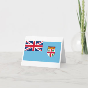 Fiji Flag Card