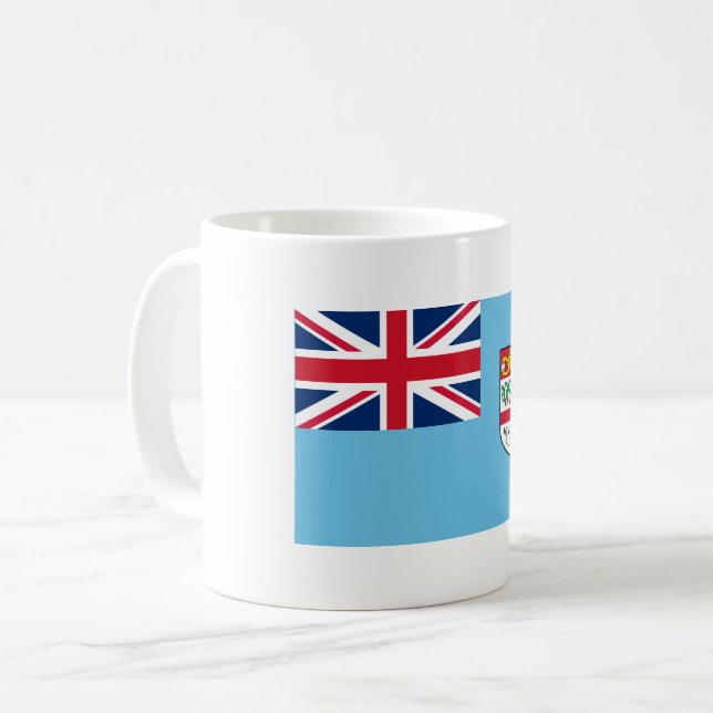 Fiji Flag Coffee Mug (Front Left)