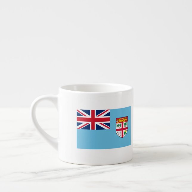 Fiji Flag Espresso Cup (Left)
