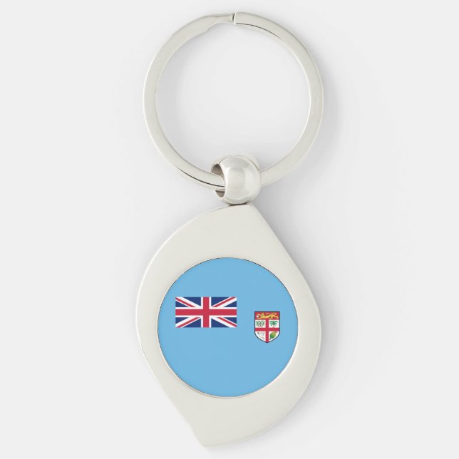 Fiji Flag Key Ring (Front)