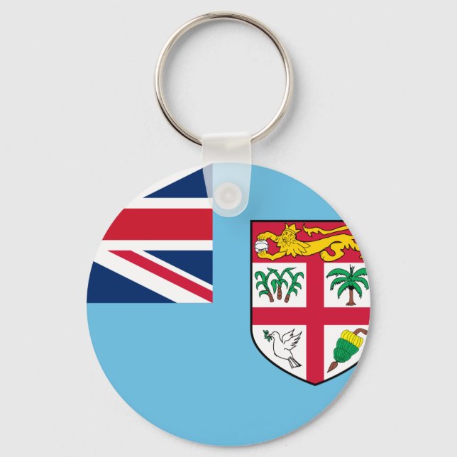 Fiji Flag Key Ring (Front)