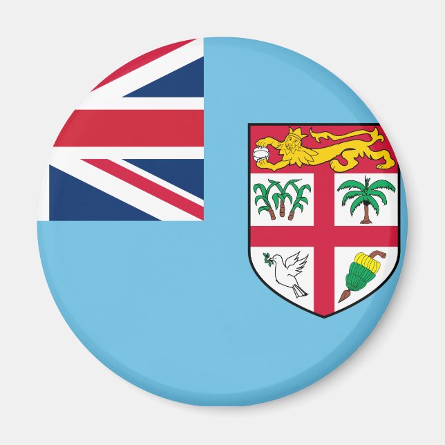 Fiji Flag Magnet (Front)