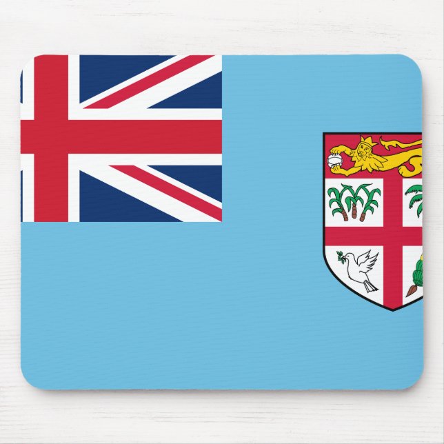 Fiji Flag Mouse Mat (Front)
