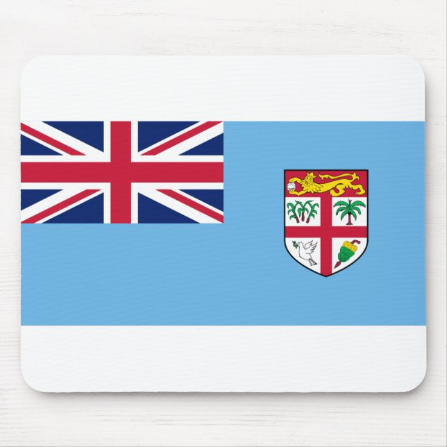Fiji Flag Mouse Mat (Front)