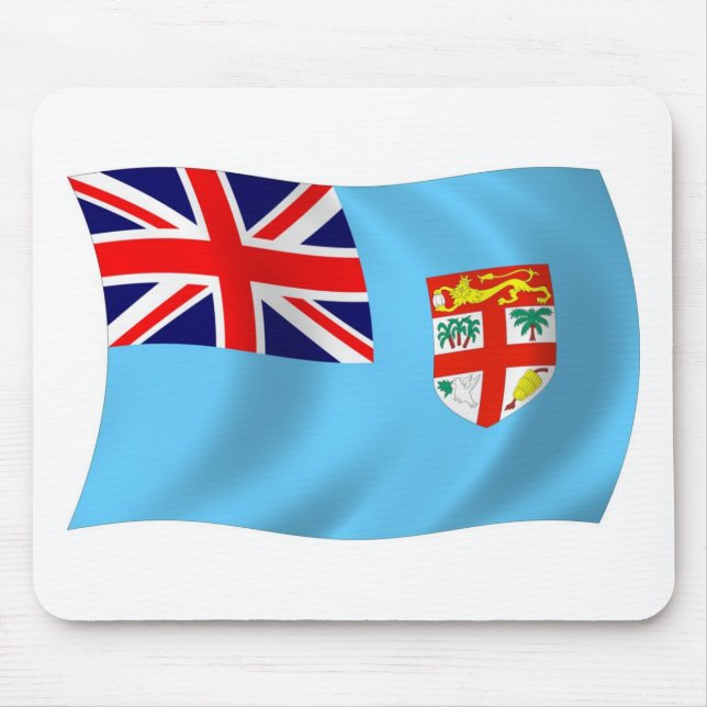 Fiji Flag Mousepad (Front)
