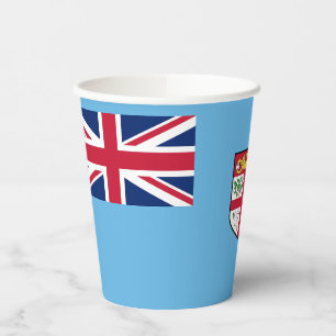 Fiji Flag Paper Cups
