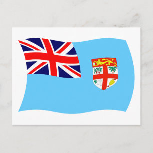 Fiji Flag Postcard