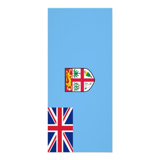 Fiji flag rack card (Front)
