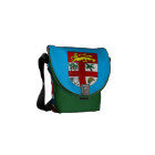 Fiji Flag (Small) Messenger Bag