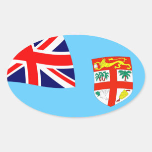 Fiji Flag Sticker