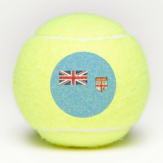 Fiji Flag Tennis Balls (Front)