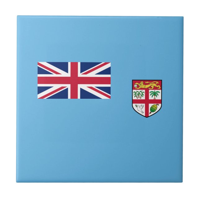 Fiji Flag Tile (Front)