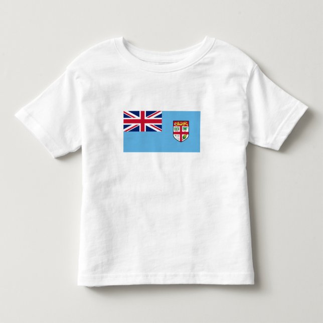 Fiji Flag Toddler T-Shirt (Front)