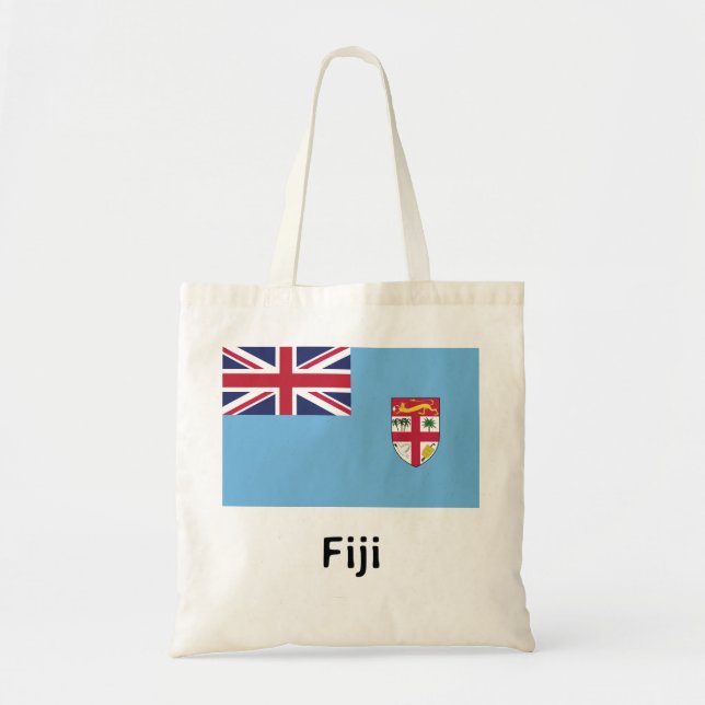 Fiji Flag Tote Bag (Front)