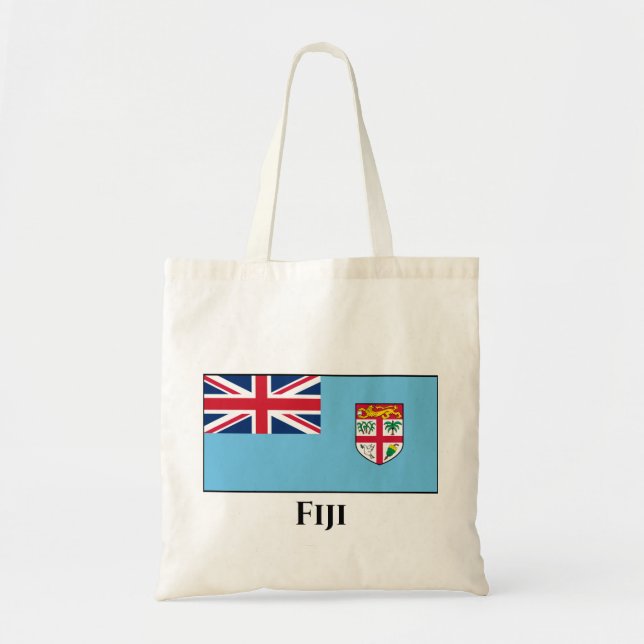 Fiji Flag Tote Bag (Front)