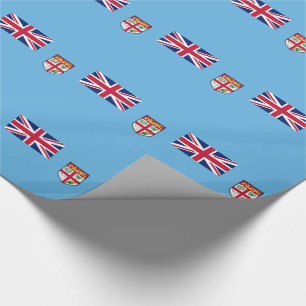 Fiji Flag Wrapping Paper