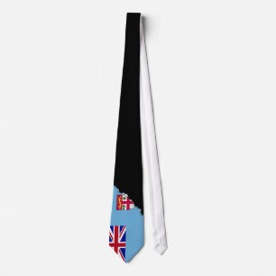 Fiji Islands Flag Tie