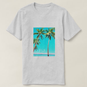 Fiji Islands Summer coconut palm trees travel T-Shirt