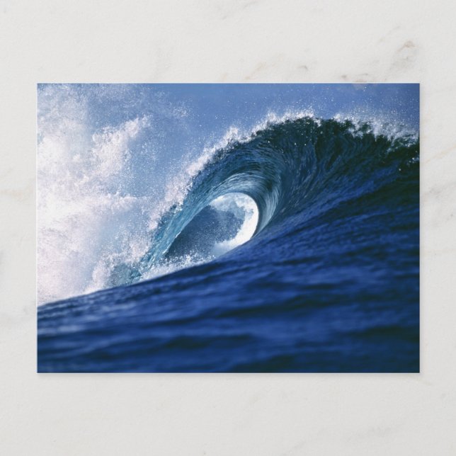 Fiji Islands, Tavarua, Cloudbreak. A wave Postcard (Front)