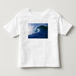 Fiji Islands, Tavarua, Cloudbreak. A wave Toddler T-Shirt