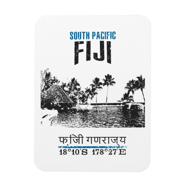 Fiji Magnet (Vertical)