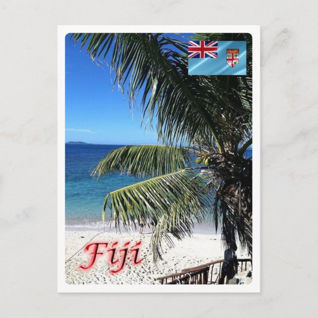 Fiji -  Matamanoa - Beach - Postcard (Front)
