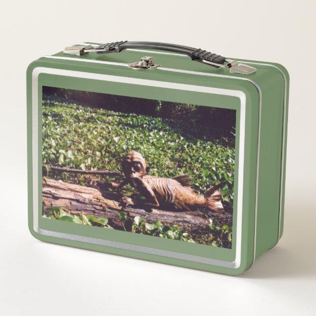 Fiji Mermaid Lunch Box by Juan Cabana (Front)