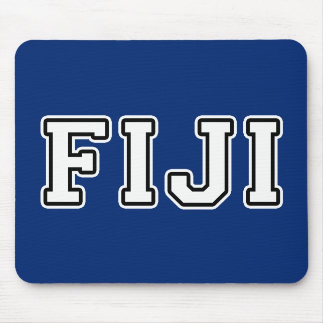 Fiji Mouse Mat (Front)