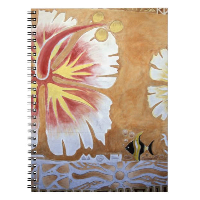 Fiji, mural art. notebook (Front)