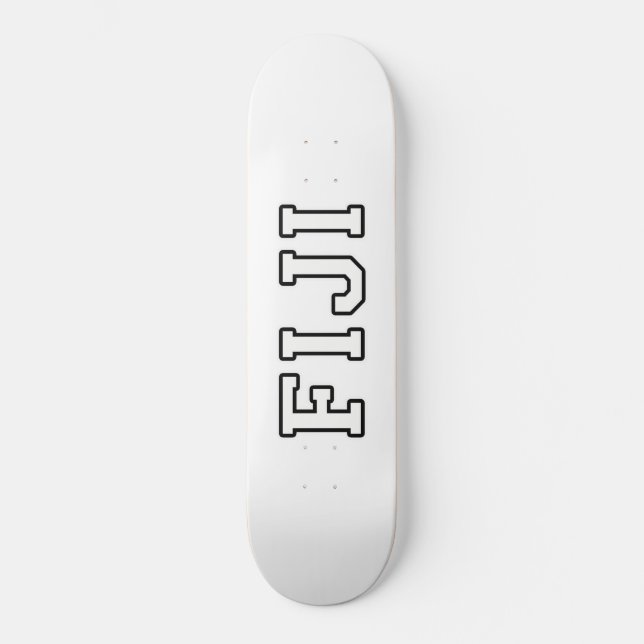 Fiji Skateboard (Front)