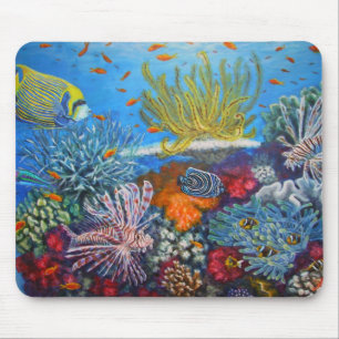Fiji soft reef mouse mat