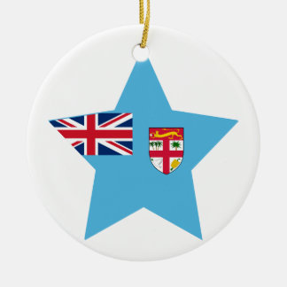 Fiji Star Ceramic Tree Decoration