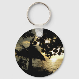 Fiji Sunset Key Ring