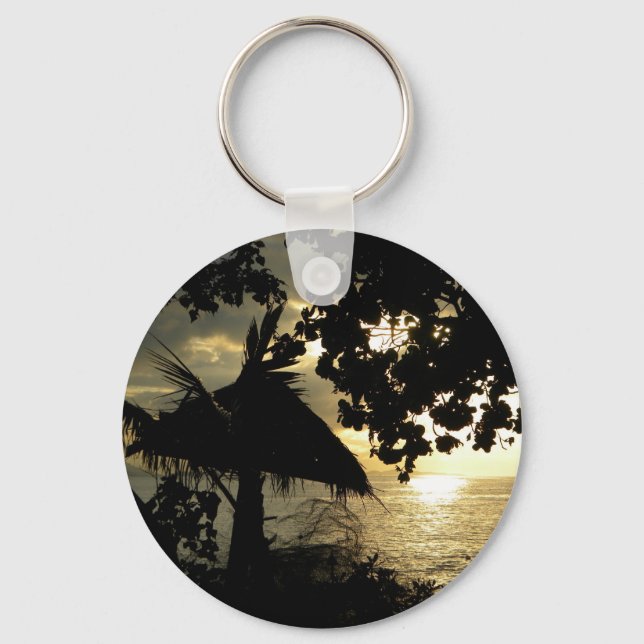 Fiji Sunset Key Ring (Front)