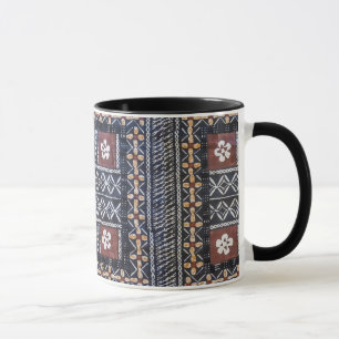 Fiji Tapa Cloth Print Mug