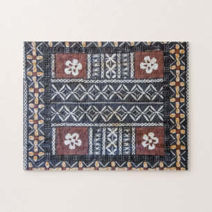 Fiji Tapa Cloth Print Puzzle