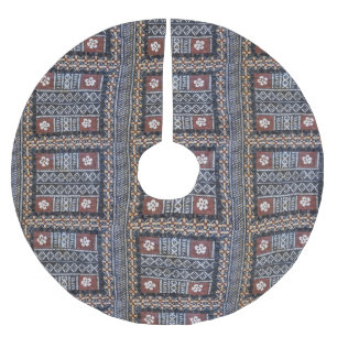 Fiji Tapa Cloth Tree Skirt