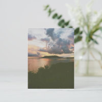 Fiji Tropical Island Flexible Photo Magnet