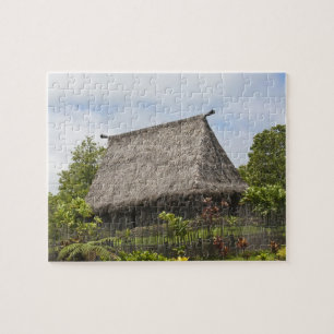Fiji, Viti Levu Island. Polynesian Cultural Jigsaw Puzzle