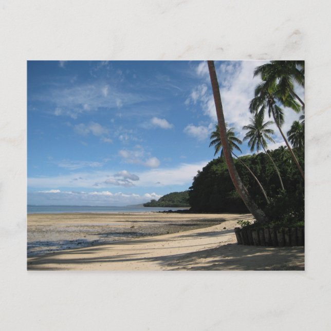 Fijian Beach Postcard (Front)