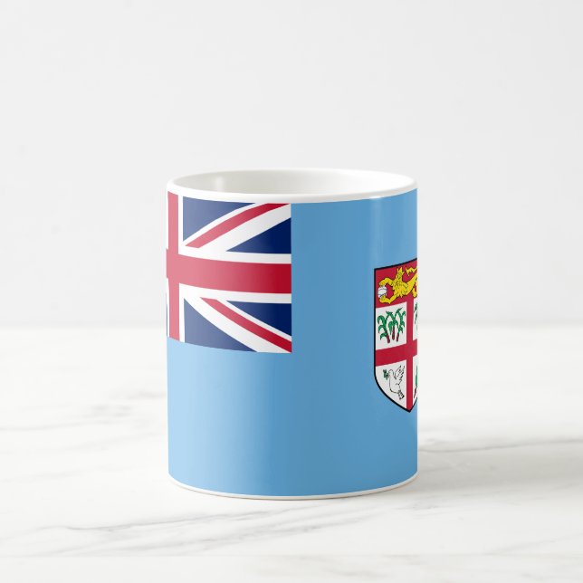 Fijian Flag (Fiji) Coffee Mug (Center)