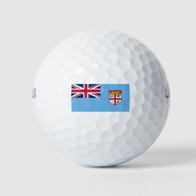 Fijian Flag (Fiji) Golf Balls (Front)