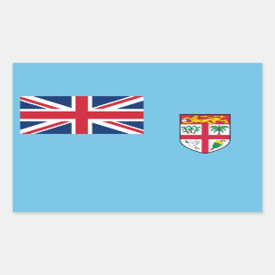 Fijian Flag, Flag of Fiji Rectangular Sticker